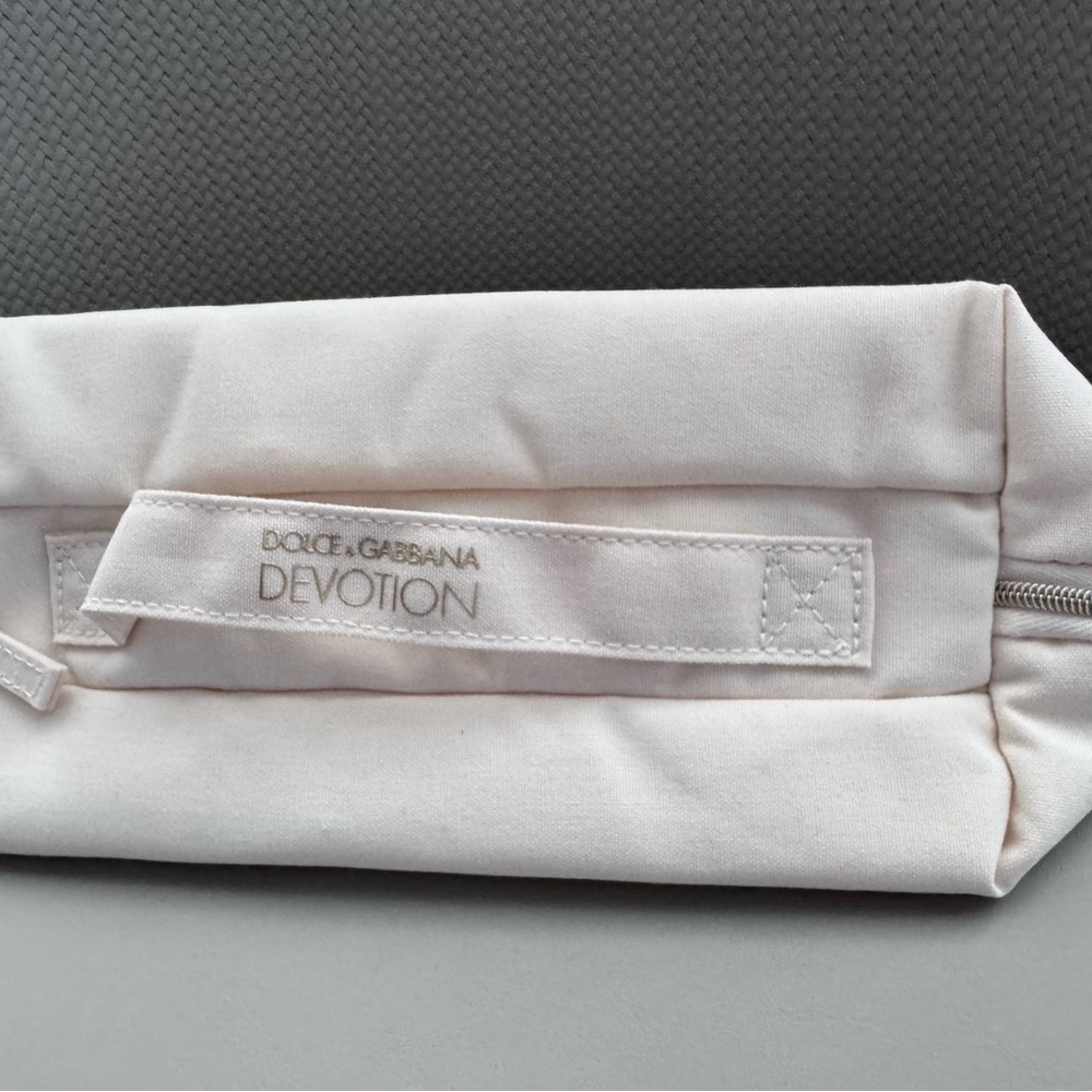 Dolce & Gabbana Devotion Pouch in Soft Cream